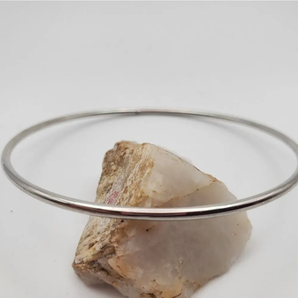 Silver tone galaxy bracelet slider‎